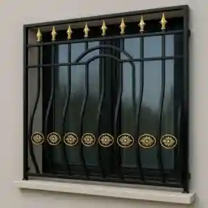 حفاظ پنجره موج سرنیزه دار در خرم آباد