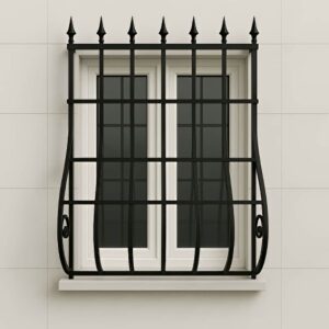 حفاظ پنجره قوس دار در خرم آباد