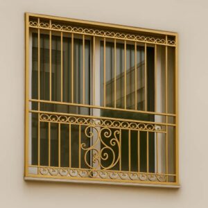 حفاظ پنجره کلاسیک سلطنتی در خرم آباد