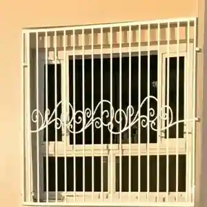 حفاظ پنجره گل نیلوفری در خرم آباد