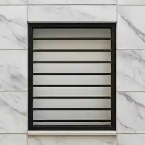 حفاظ پنجره آهنی ساده در خرم آباد