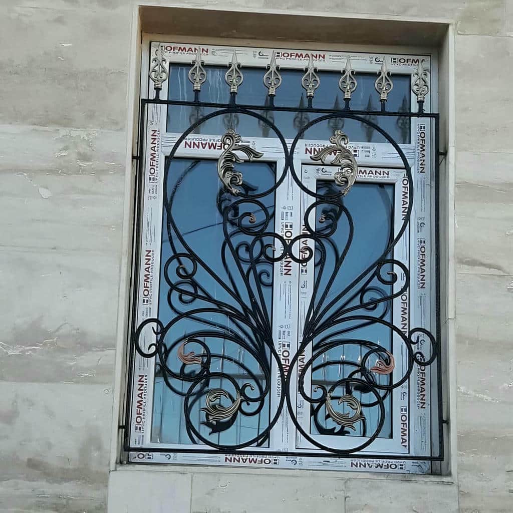 window-guard-iron-fence-wrought-iron-qq حفاظ پنجره فرفورژه
