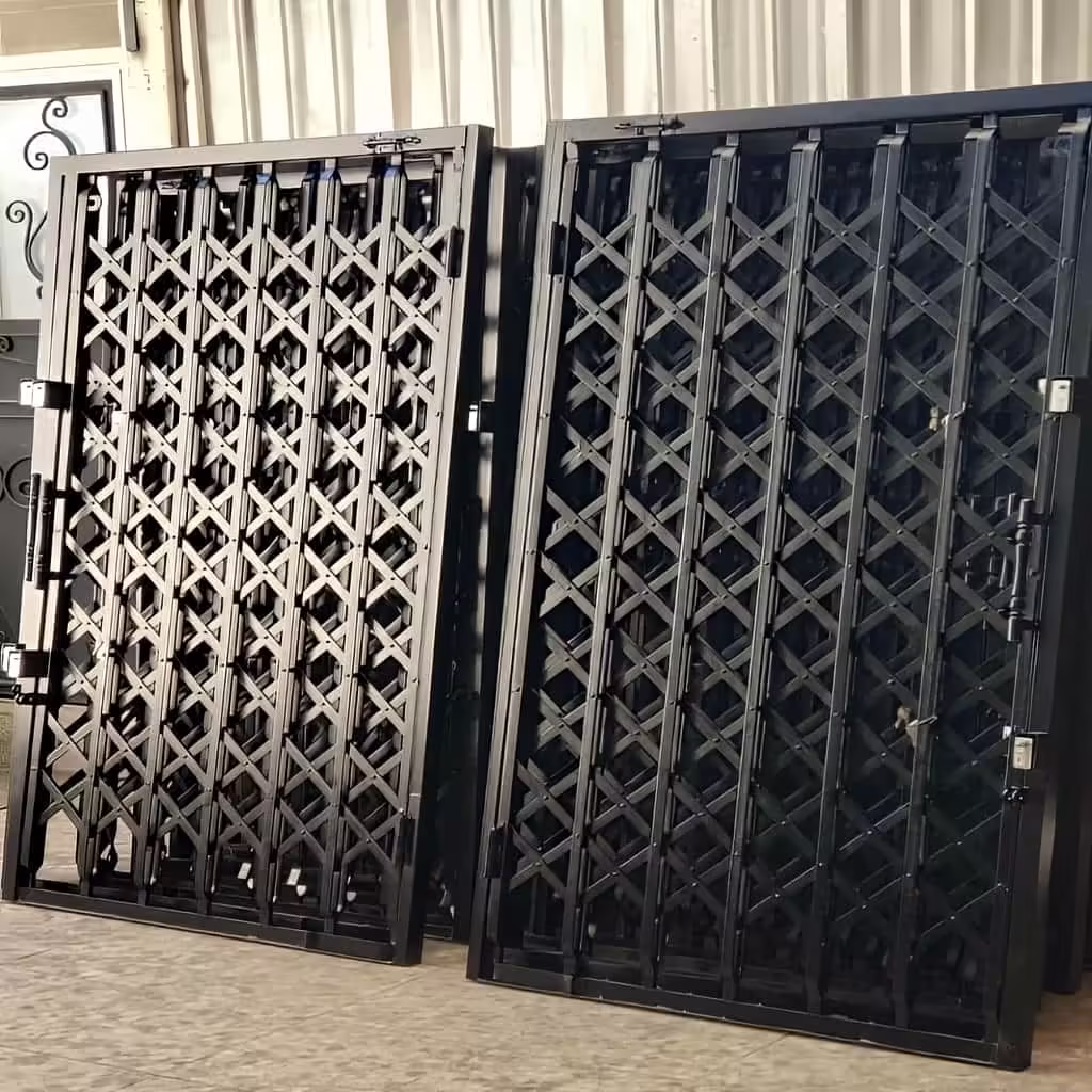 حفاظ آکاردئونی تمام گل دوبل چهار جداره در خرم آباد