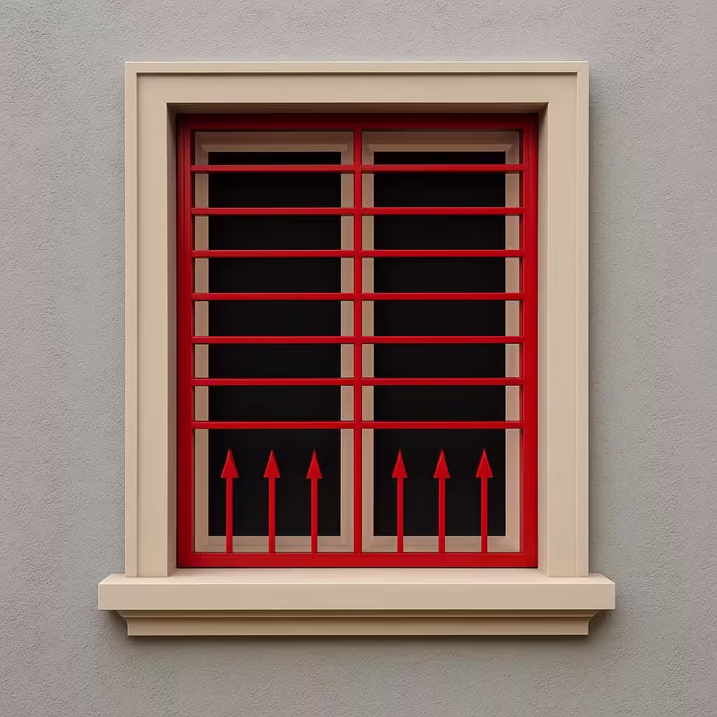 حفاظ پنجره تیغدار در خرم آباد