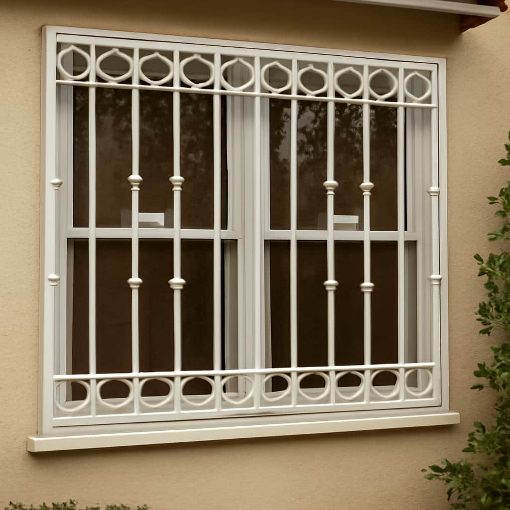 حفاظ پنجره مدل حلقه ای کلاسیک 1 حفاظ پنجره دایره ای