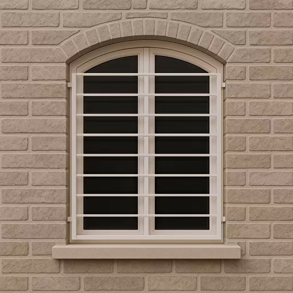 حفاظ پنجره قوس دار در خرم آباد