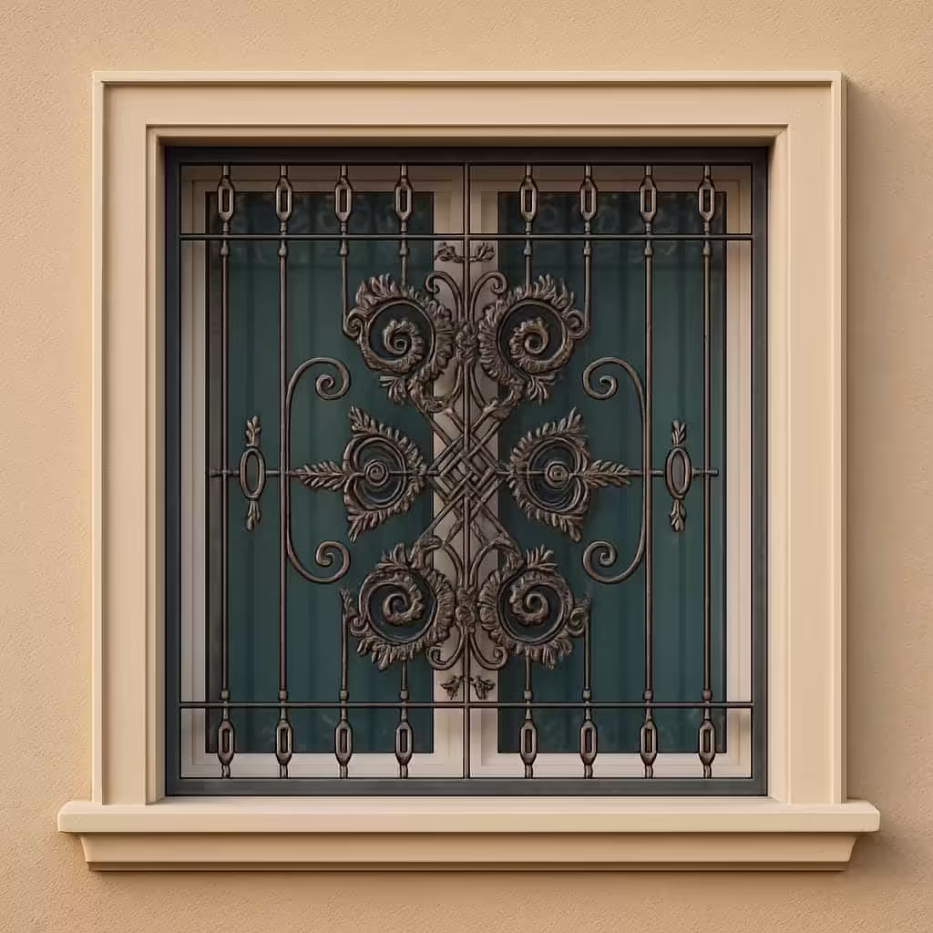 بررسی حفاظ پنجره گل لاله در خرم آباد