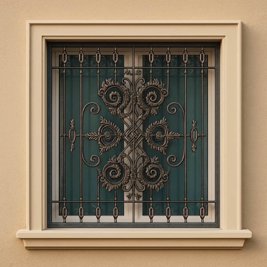 بررسی حفاظ پنجره گل لاله در خرم آباد