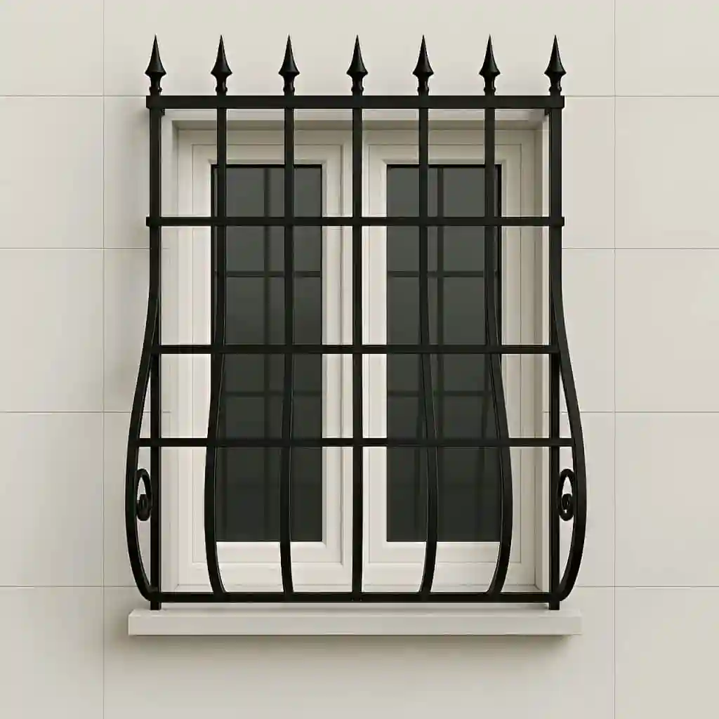 حفاظ پنجره قوس دار در خرم آباد