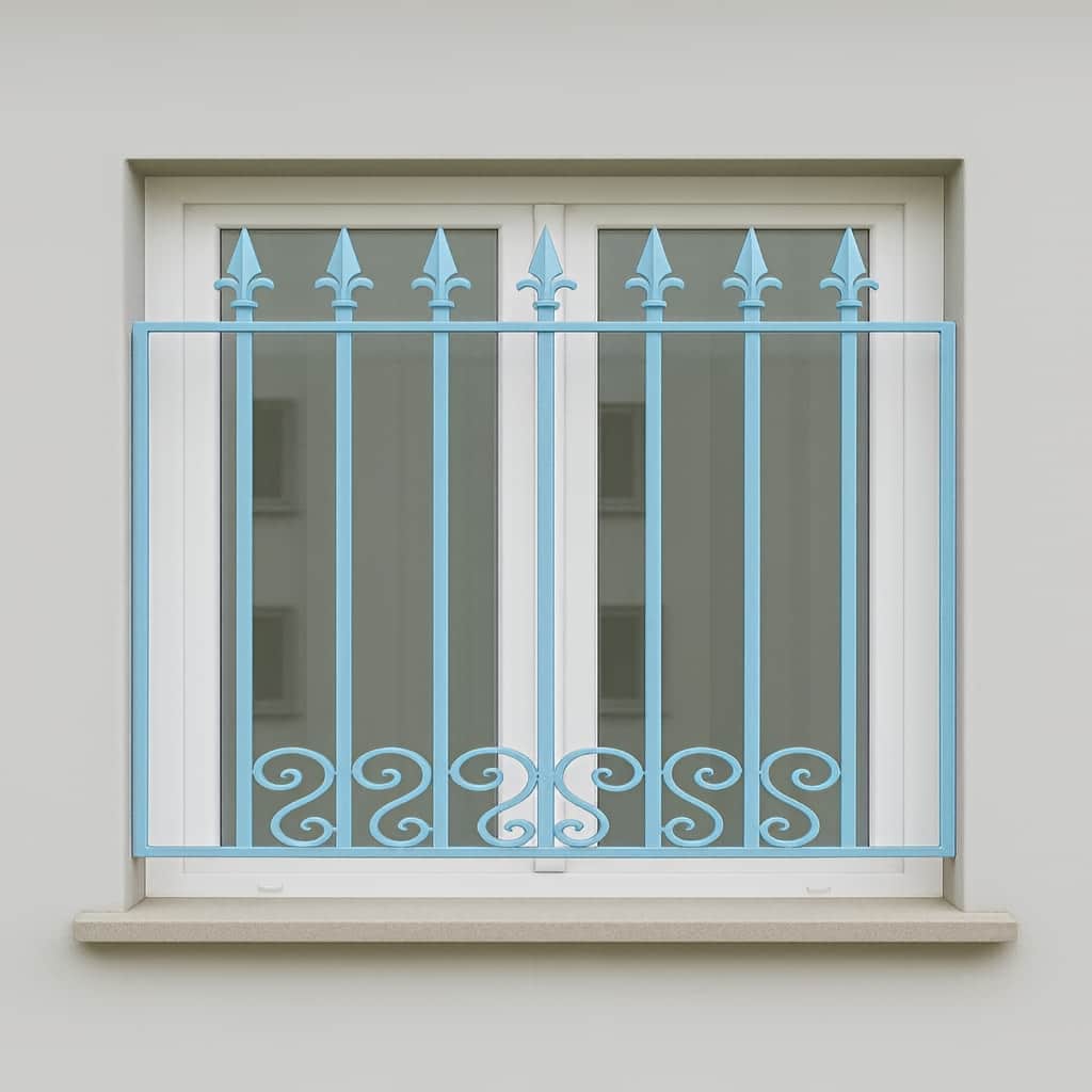 حفاظ پنجره نیزه مارپیچ در خرم آباد