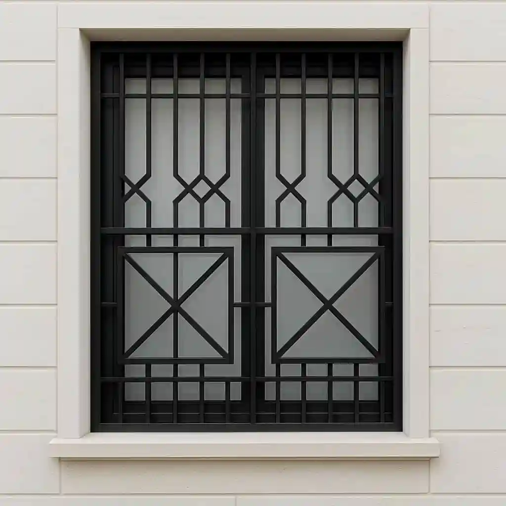 بررسی حفاظ پنجره هندسی مدرن در خرم آباد