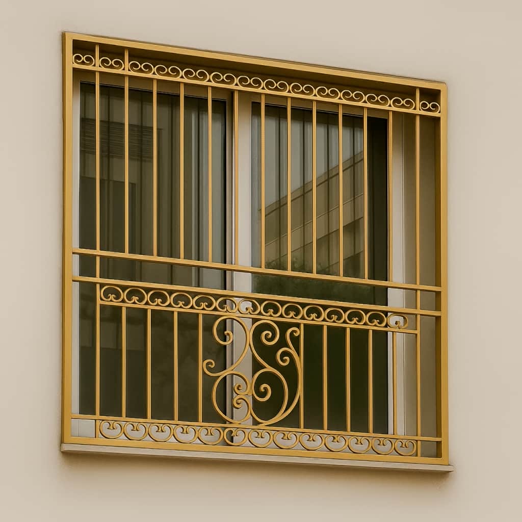 حفاظ پنجره کلاسیک سلطنتی در خرم آباد