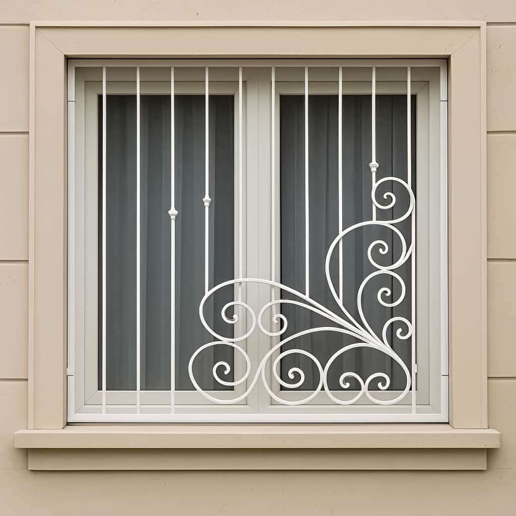 حفاظ پنجره گل پیچ در خرم آباد