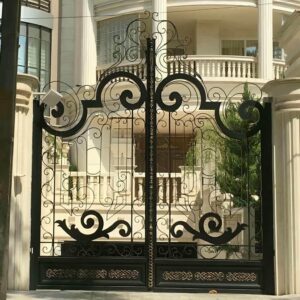 درب فلزی نگین در خرم آباد