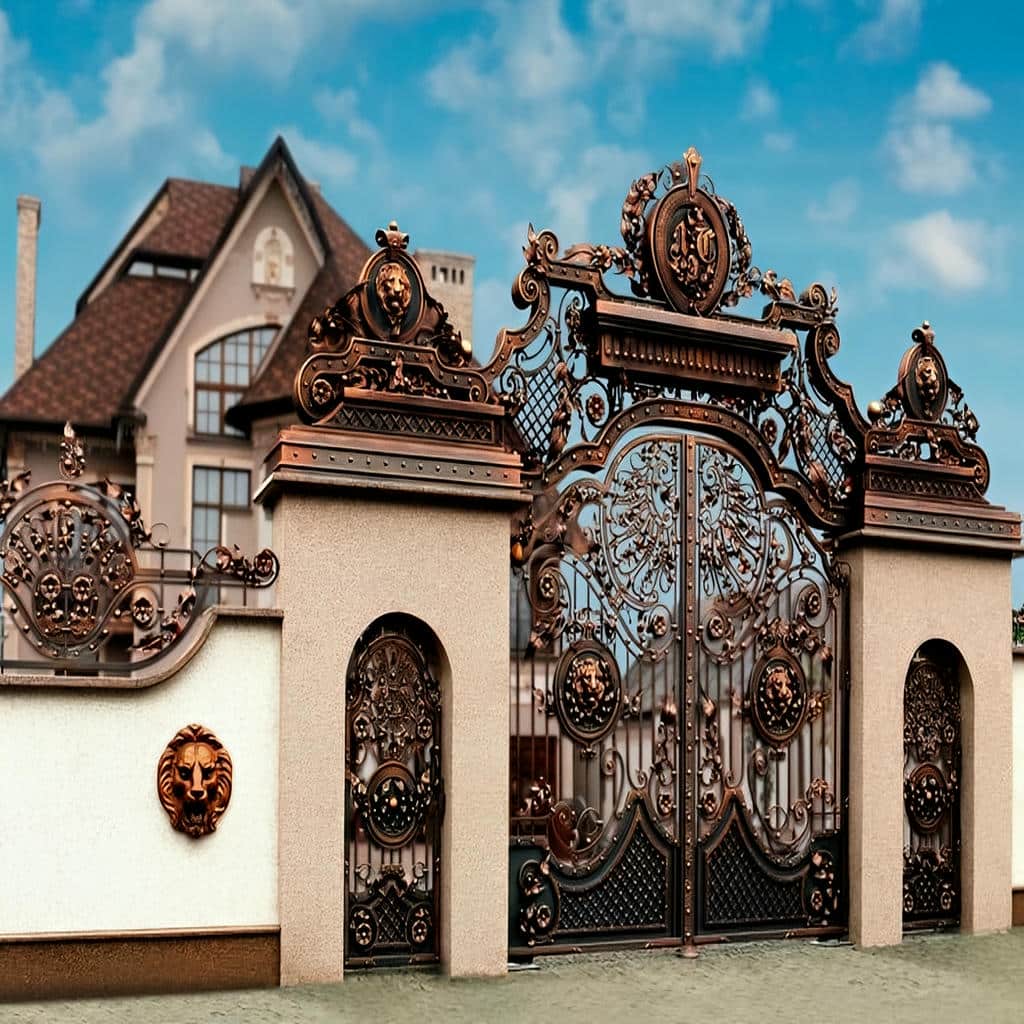 درب فلزی لوکس در خرم آباد