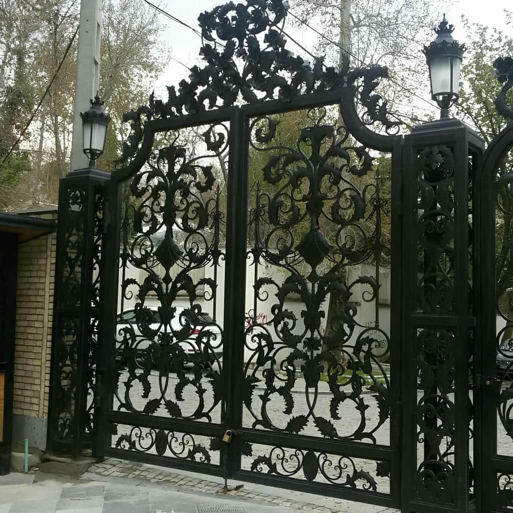 قیمت درب حیاط ویلایی با رنگ در خرم آباد