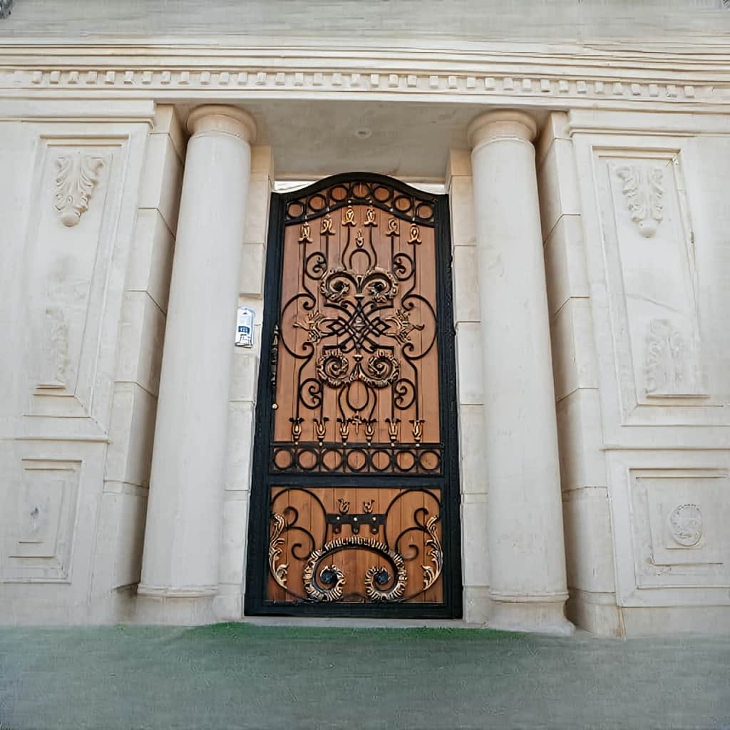 درب فلزی لاله در خرم آباد