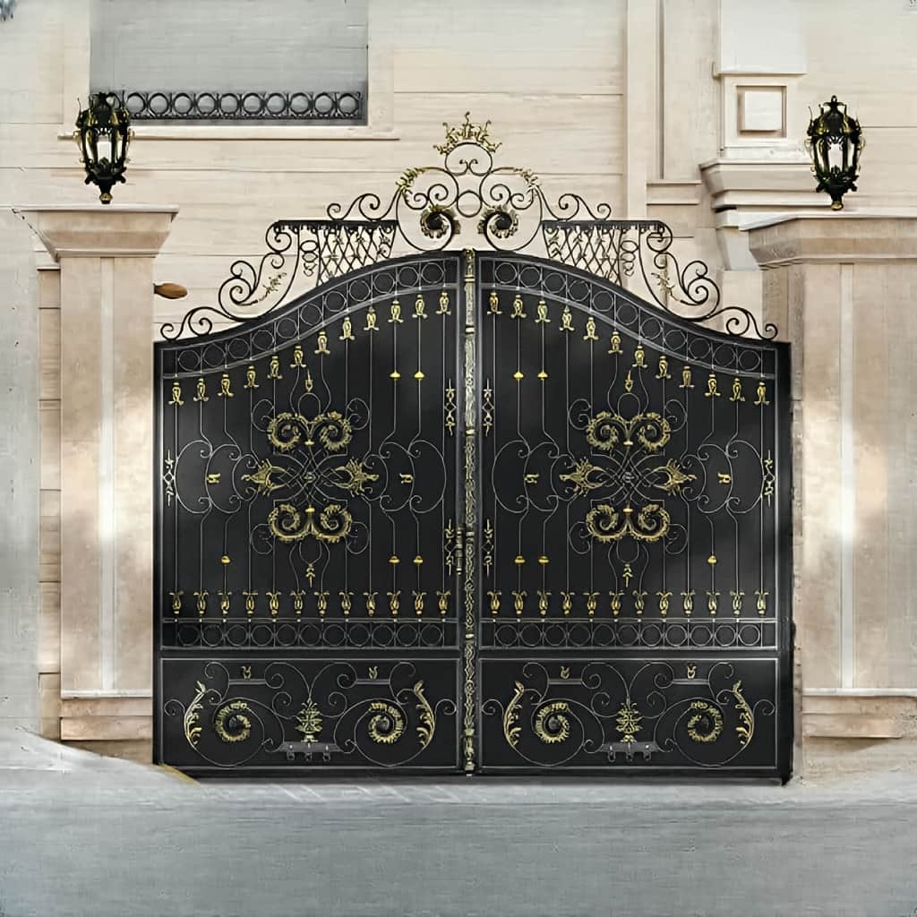 قیمت درب فلزی لاله با طراحی باکس دار در خرم آباد