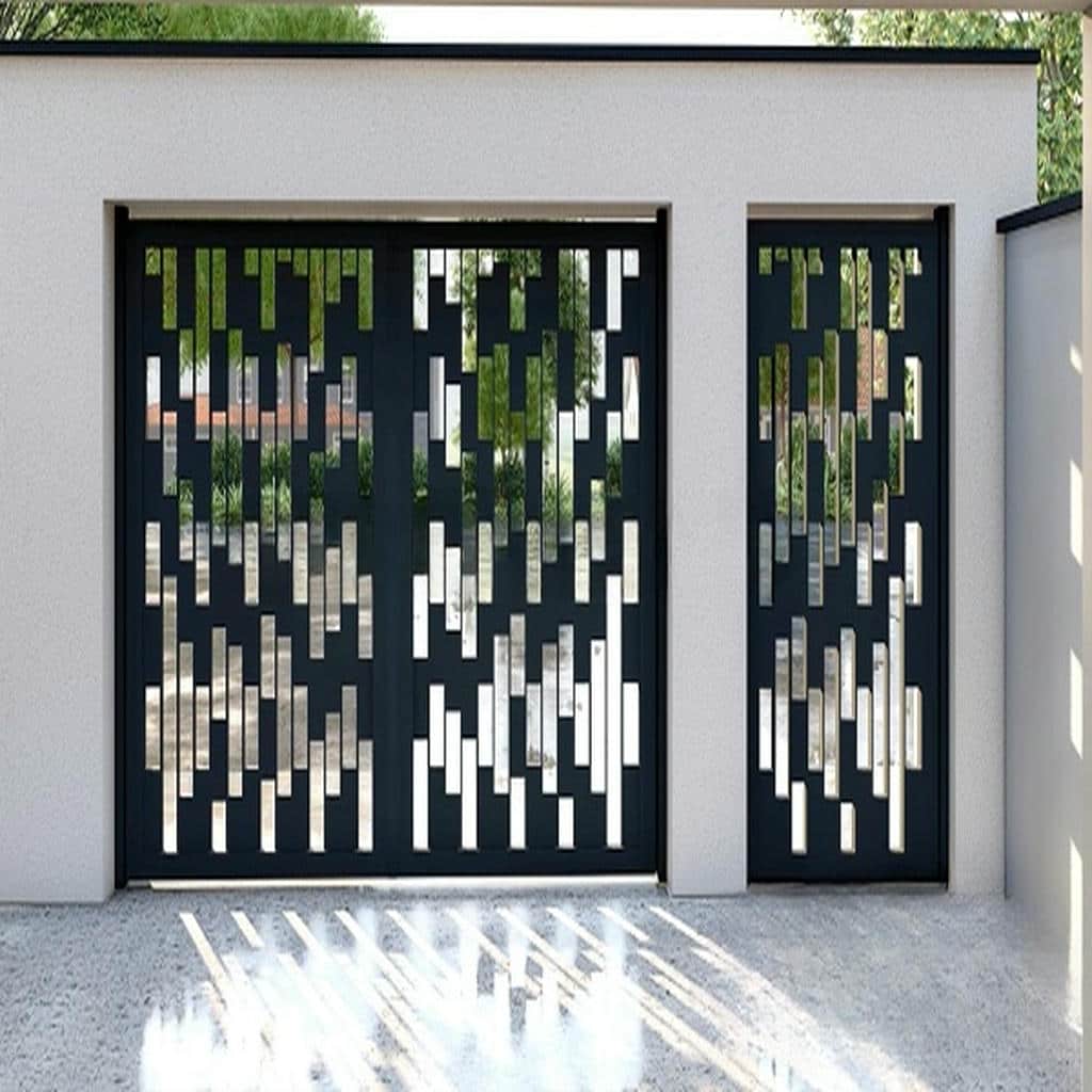 خرید درب فلزی مدرن جسیکا برای ویلا در خرم آباد