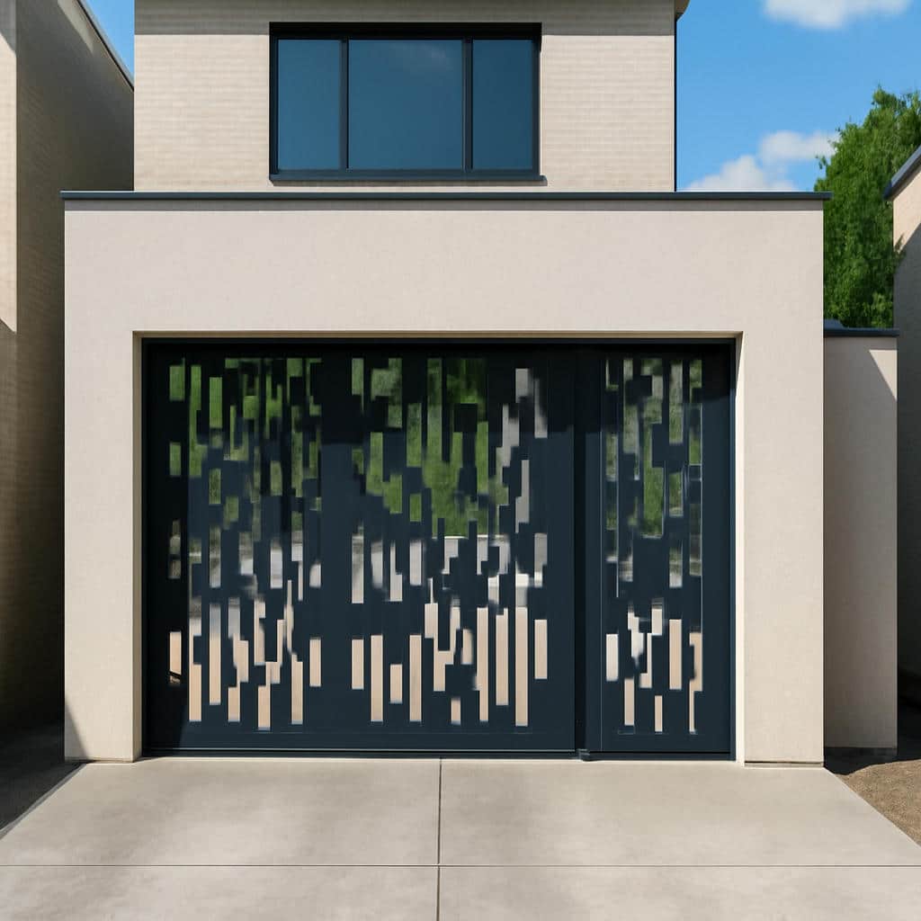 درب فلزی مدرن جسیکا در خرم آباد