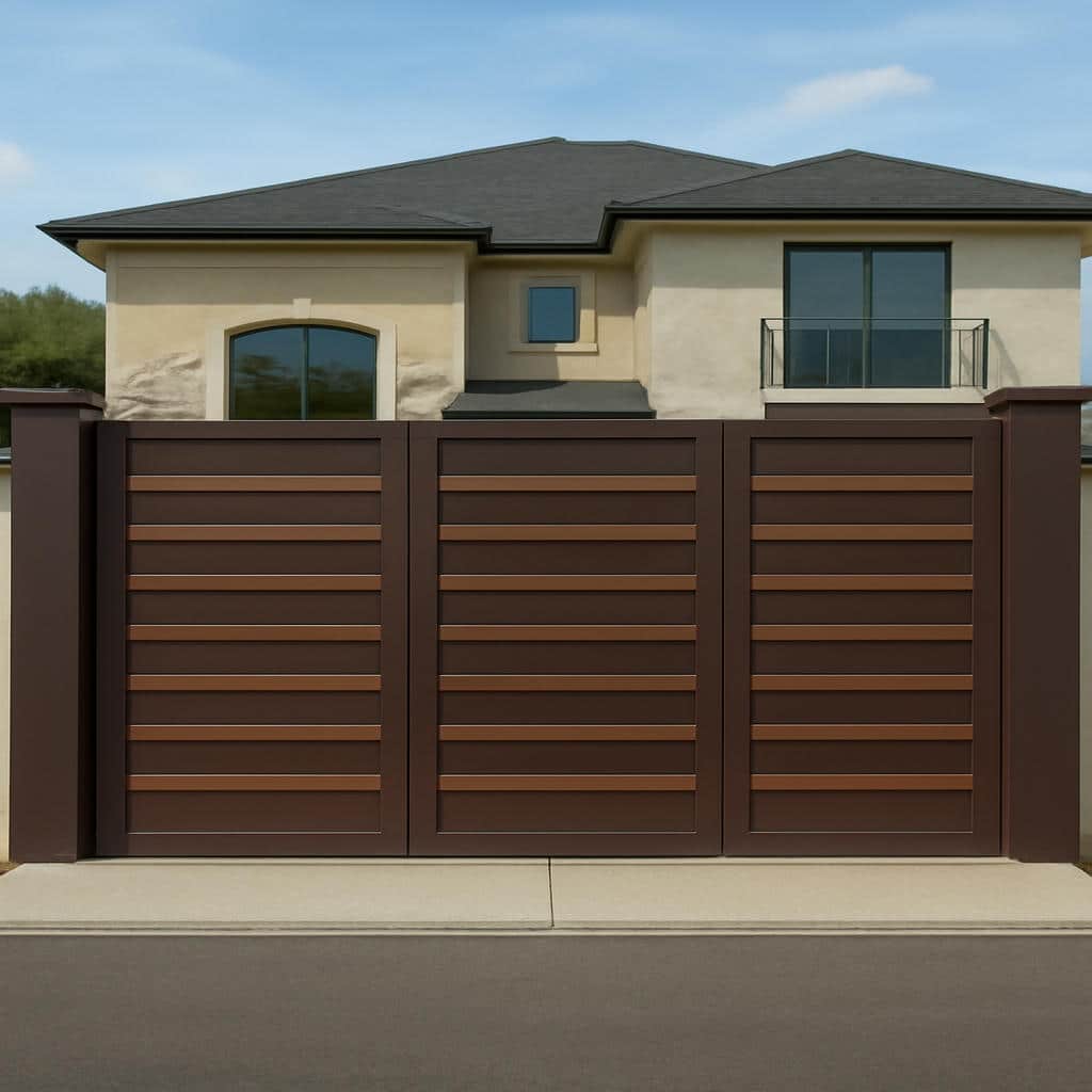 درب فلزی مدرن لیان در خرم آباد