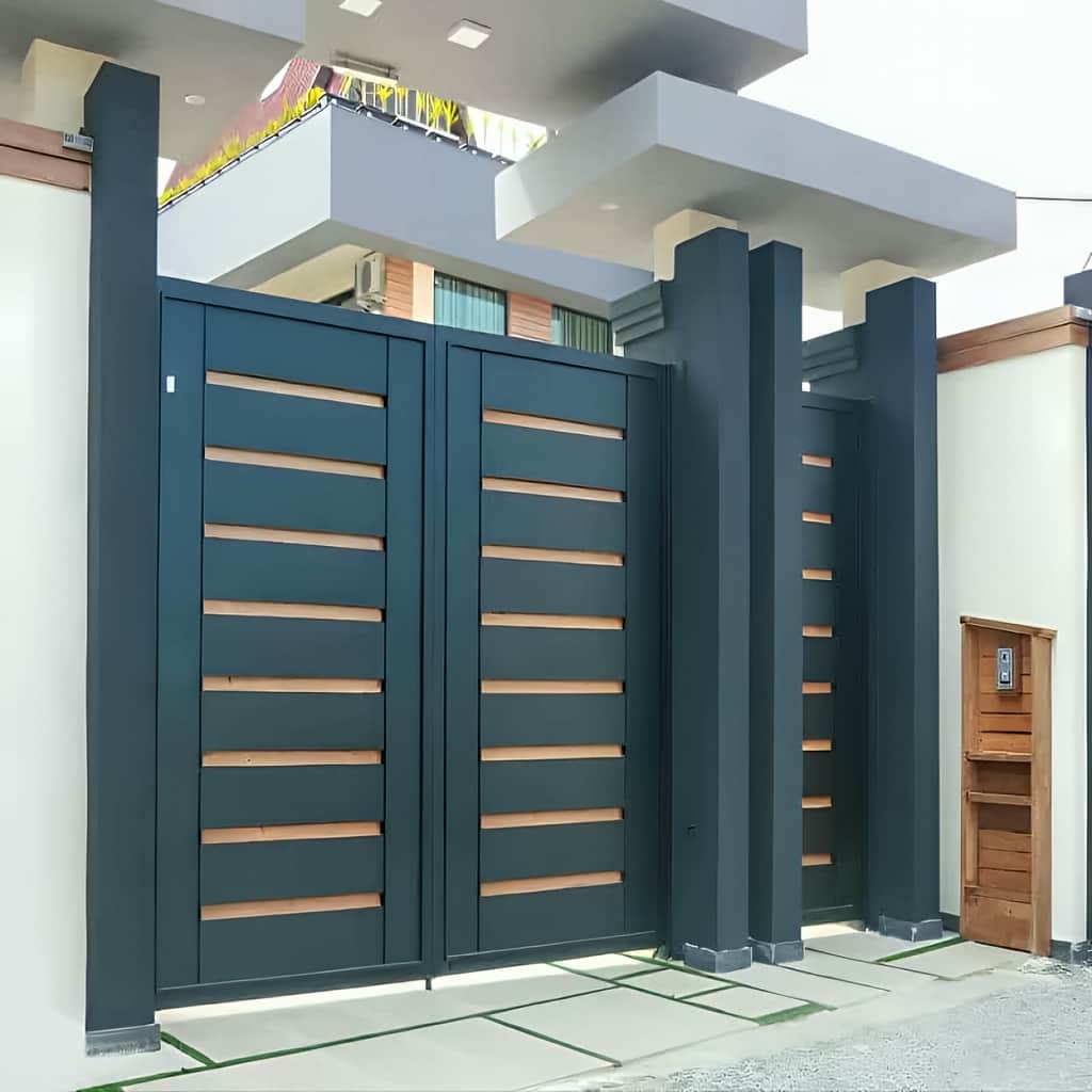 فروش درب فلزی مدرن لیان با طراحی مقاوم در خرم آباد