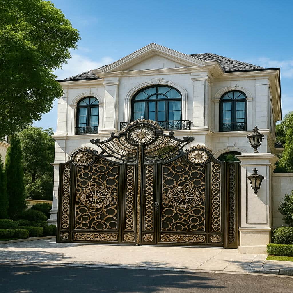 نصب درب فلزی ورساچه با پوشش ضدزنگ در خرم آباد