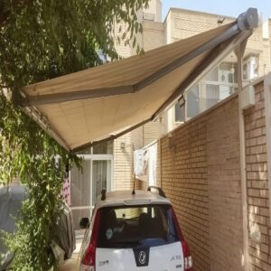 سایبان برقی در خرم آباد با رول بولت مقاوم