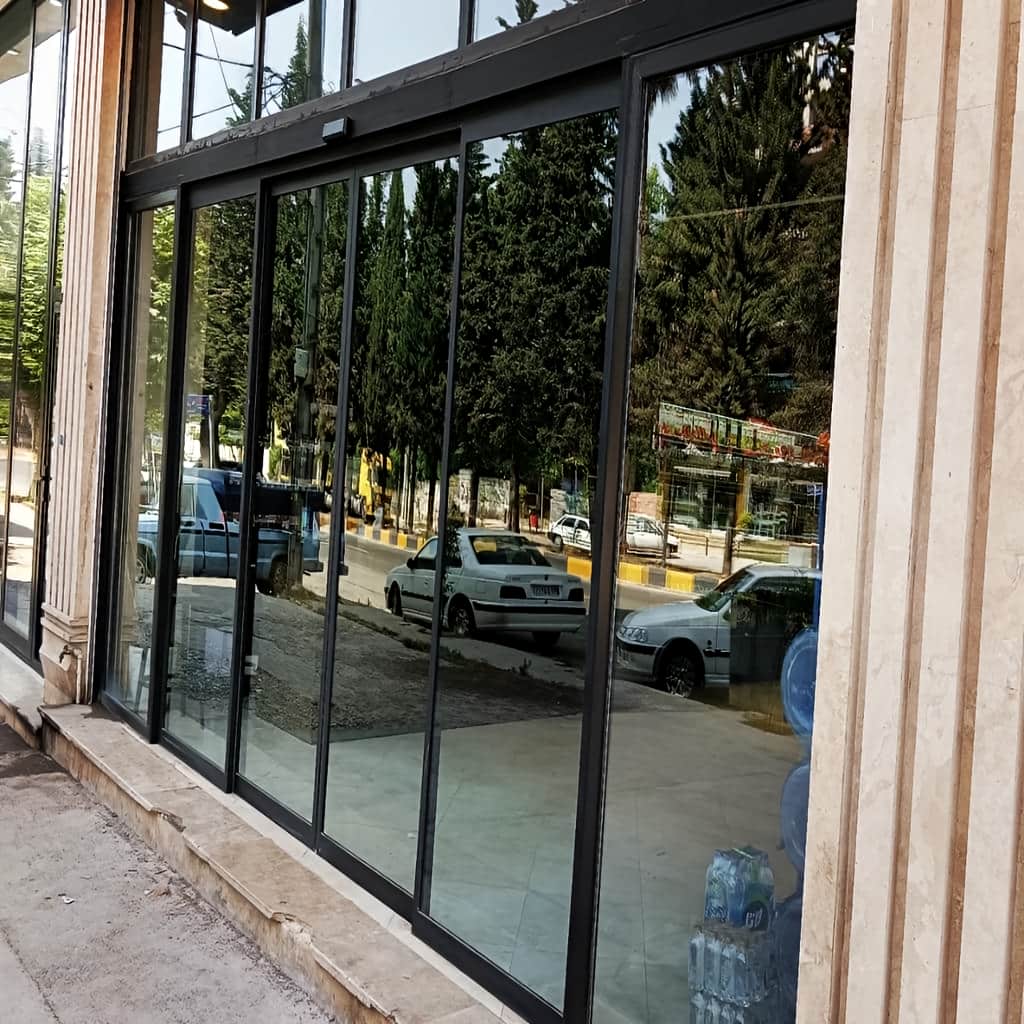 قیمت درب اتوماتیک شیشه ای کشویی در خرم آباد با فریم آلومینیومی قیمت درب اتوماتیک شیشه ای کشویی در خرم آباد با فریم آلومینیومی