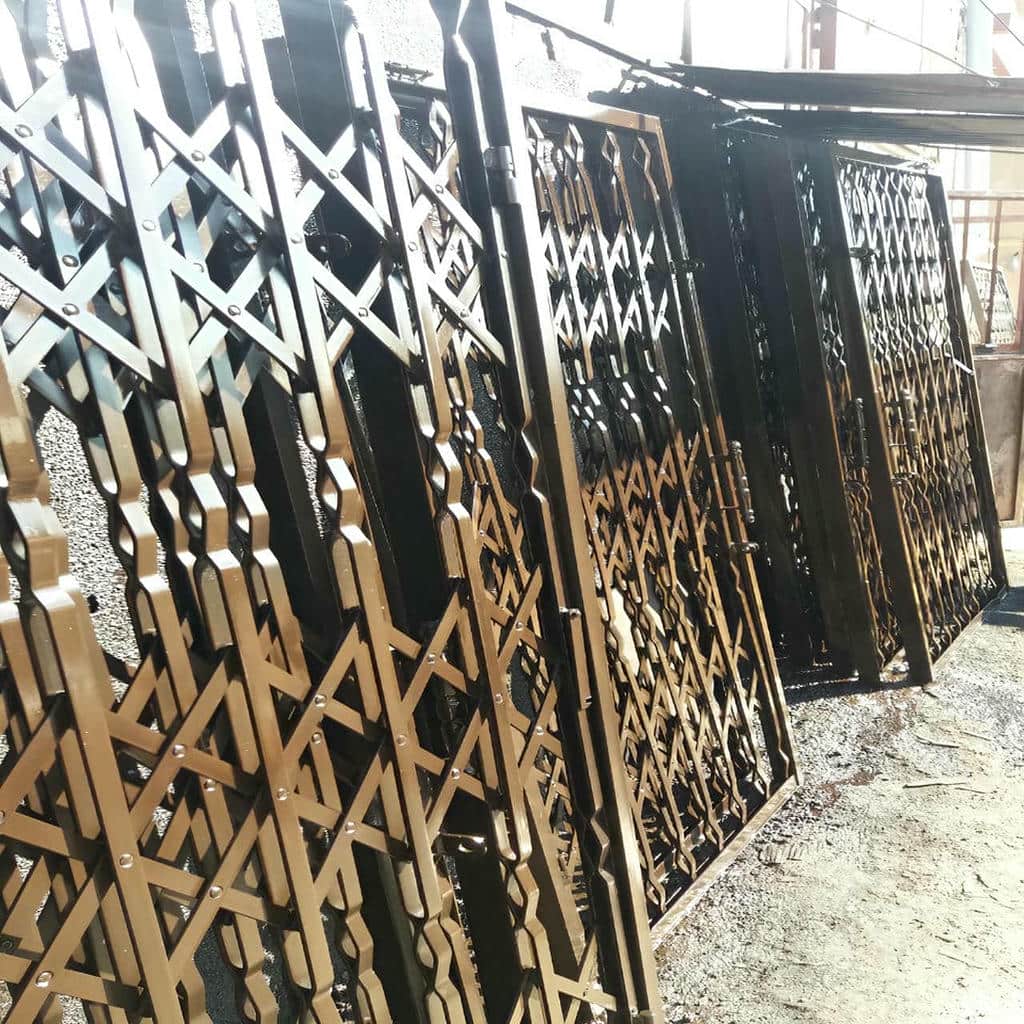 خرید درب آکاردئونی ضد سرقت آپارتمان در خرم آباد