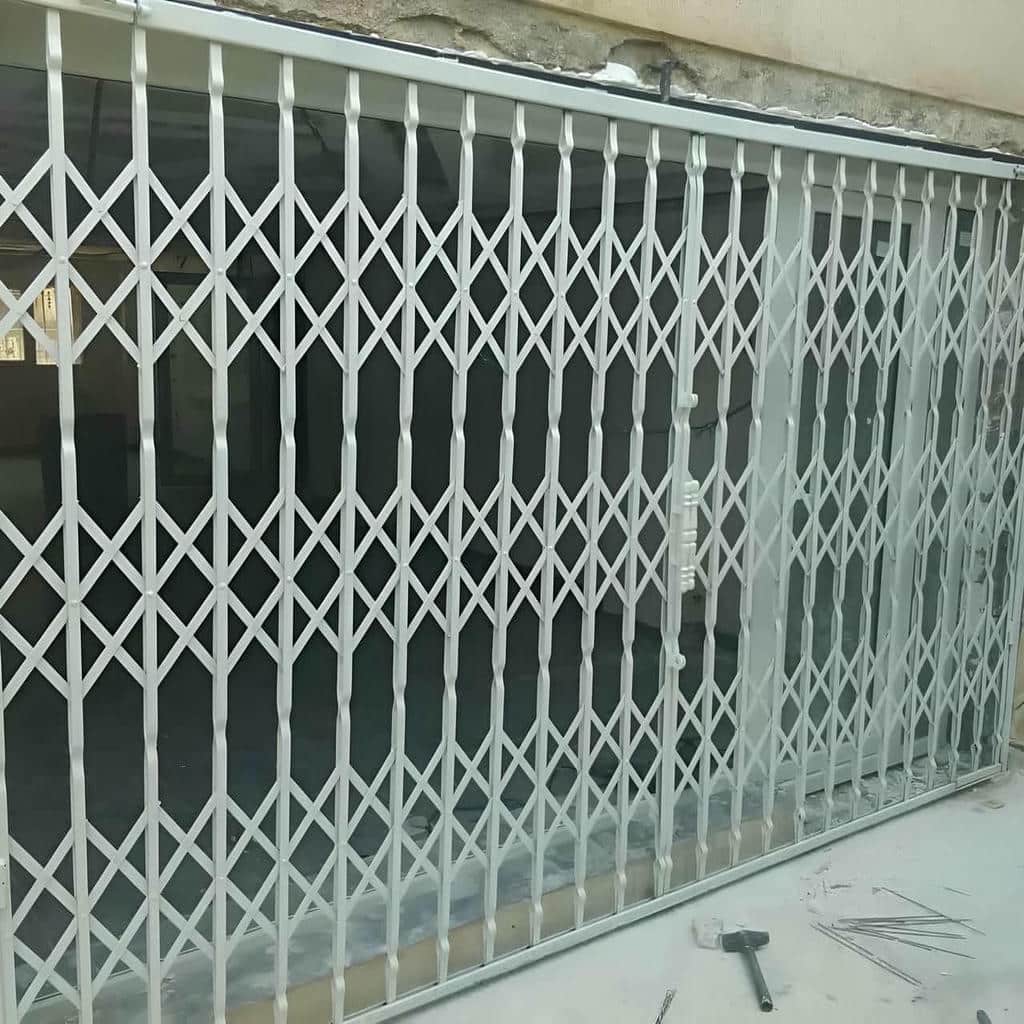 حفاظ آکاردئونی تسمه پهن با تقویت محل قفل در خرم آباد