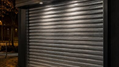 13 طرح کرکره برقی صنعتی فولادی در خرم آباد
