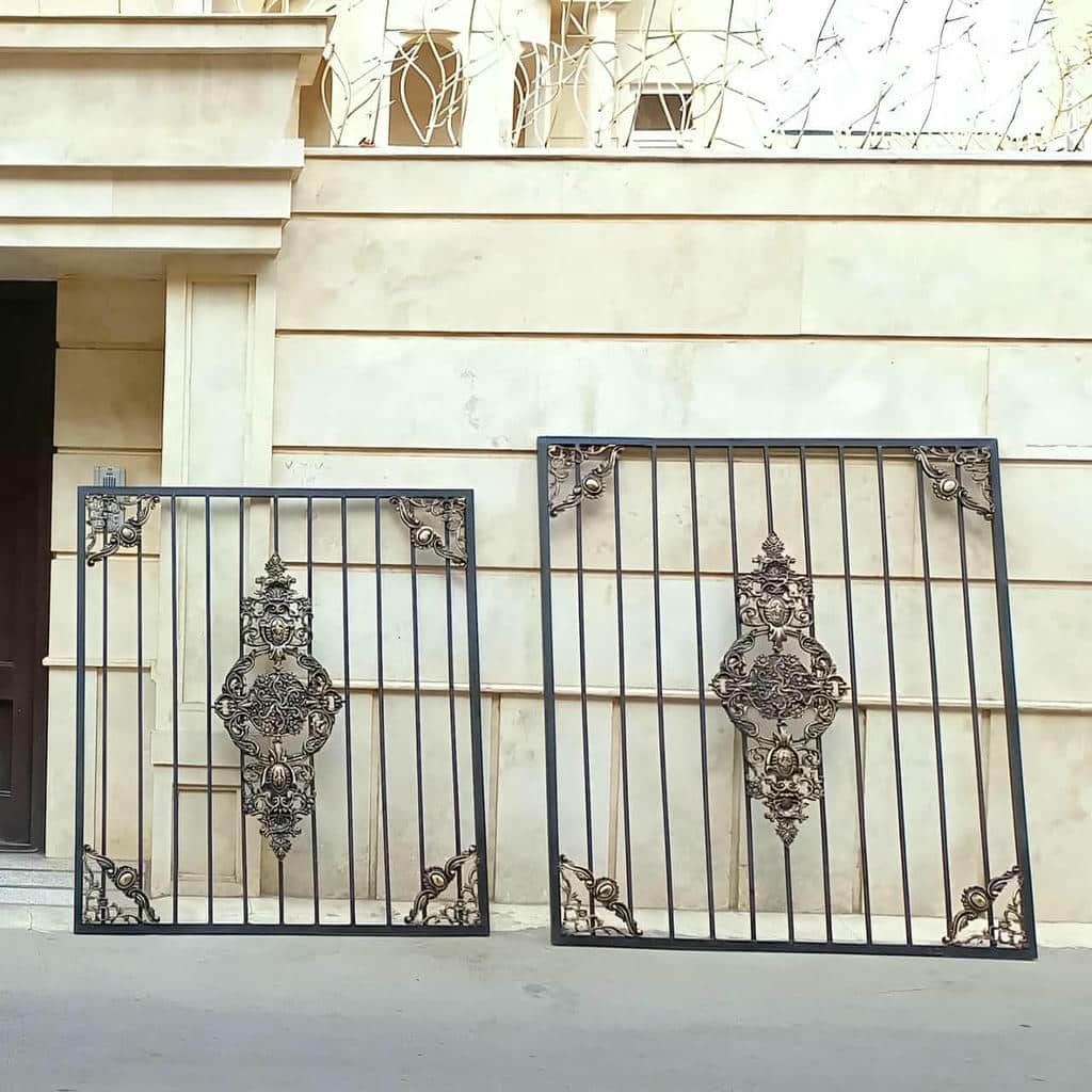 8 طرح حفاظ پنجره مدرن شبکه هندسی در خرم آباد