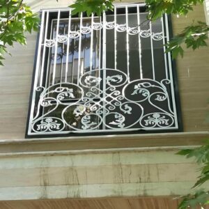 6 مدل حفاظ پنجره فرفورژه گل نرده در خرم آباد