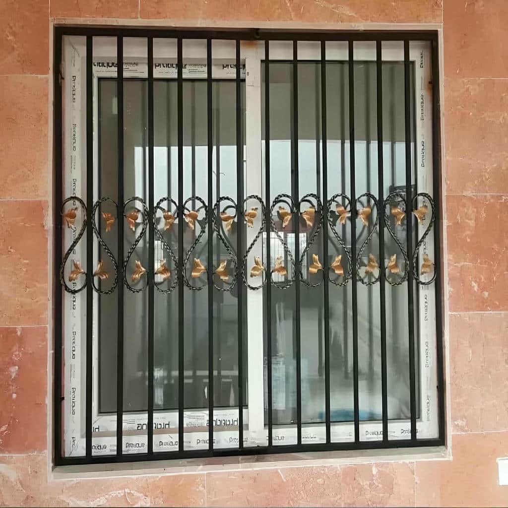 حفاظ پنجره دوجداره ضد سرقت با عضو تقویتی در خرم آباد