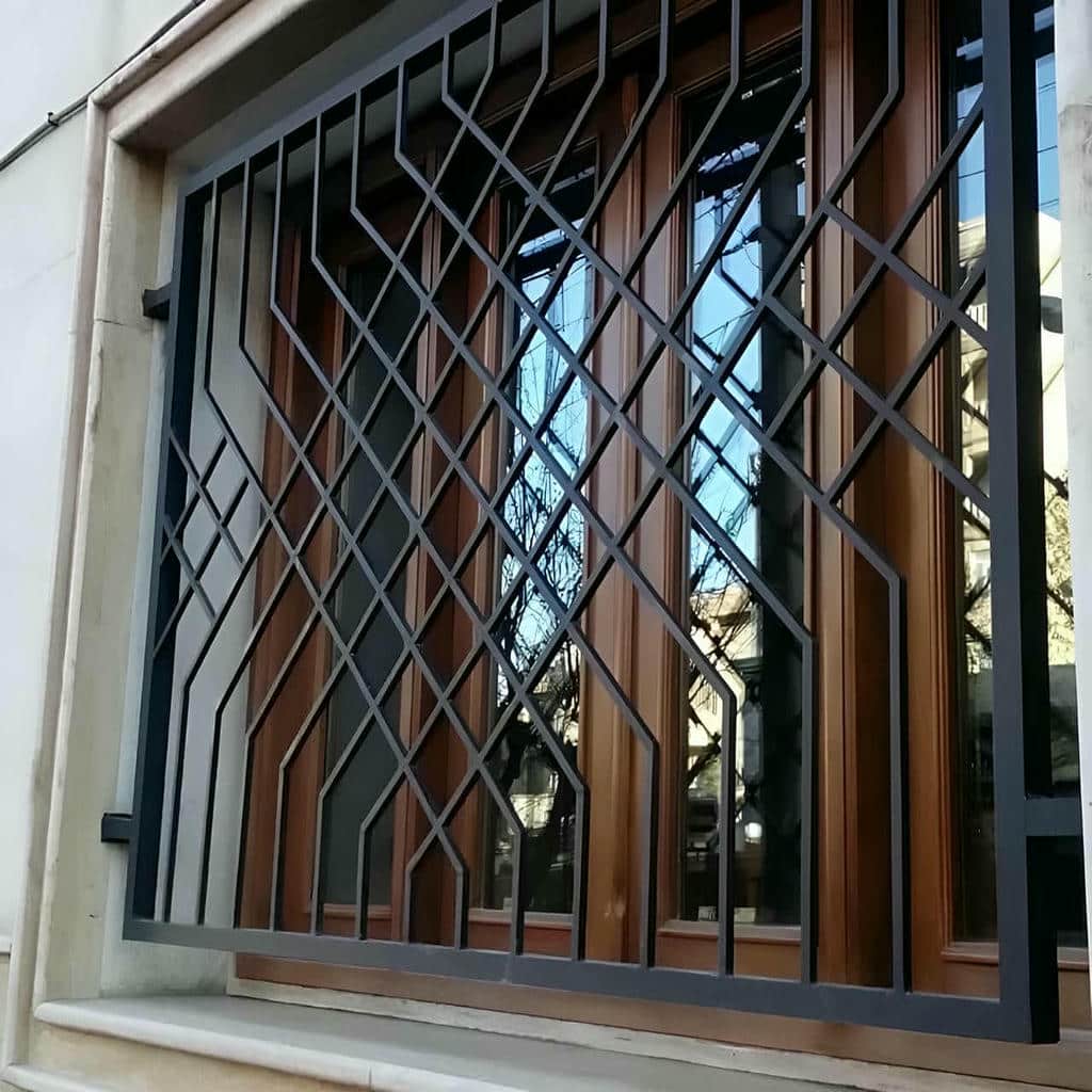 خرید حفاظ پنجره دوجداره ضد سرقت با قاب مقاوم در خرم آباد
