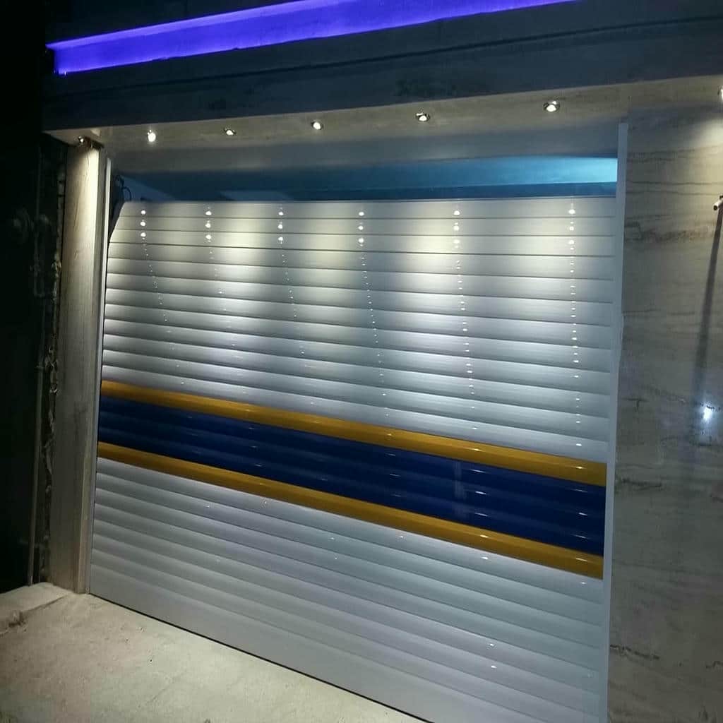 نصب درب کرکره ای پارکینگ اتوماتیک در خرم آباد