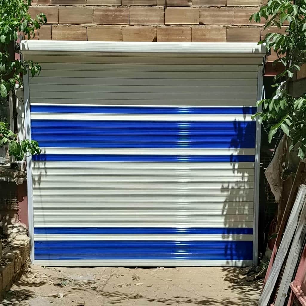 اجرای کرکره اتوماتیک پارکینگ برای دهانه عریض در خرم آباد