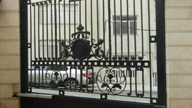14 مدل درب برقی پارکینگ ریلی در خرم آباد