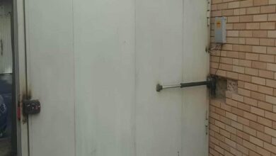 7 مدل درب برقی ویلایی دو لنگه در خرم آباد