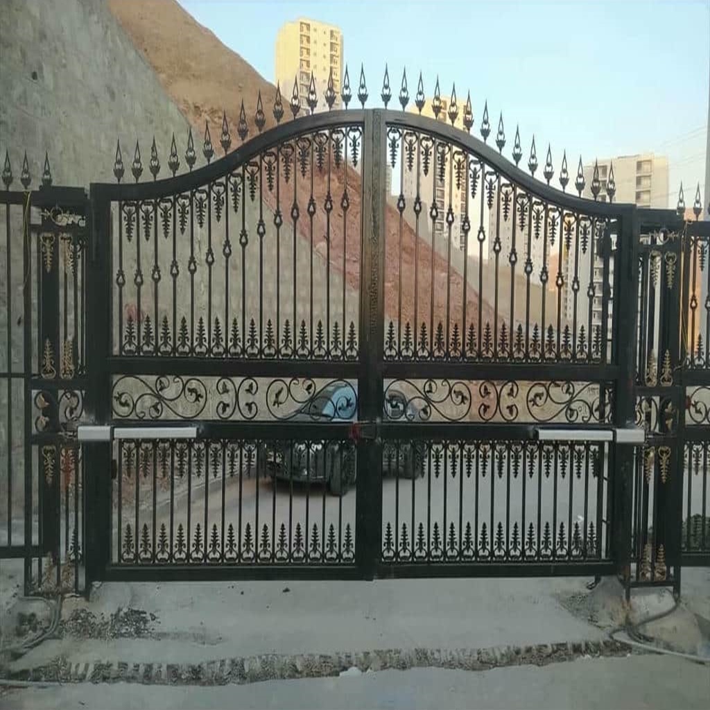 سفارش جک بازویی دو لنگه متناسب با وزن درب در خرم آباد