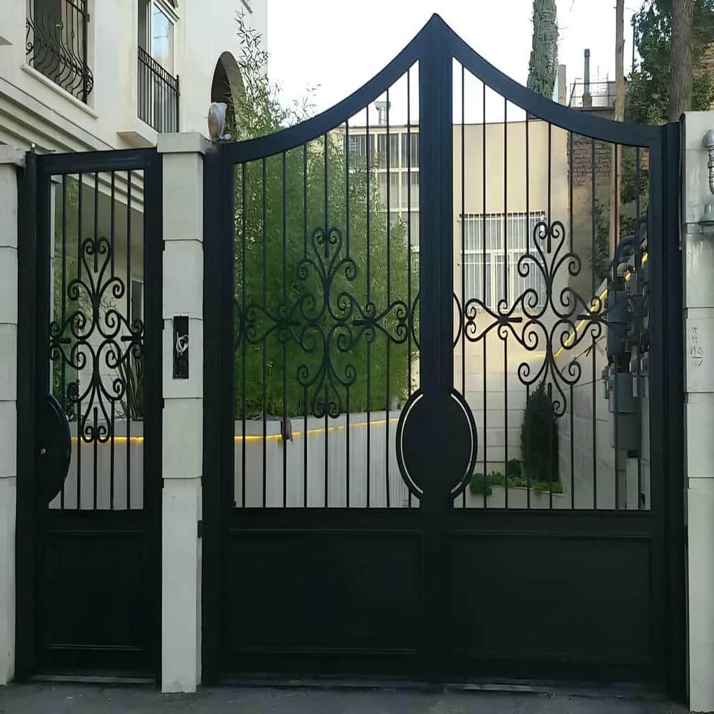11 طرح درب پارکینگ ساختمان چند واحدی در خرم آباد