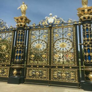 8 مدل درب پارکینگ کشویی محوطه در خرم آباد