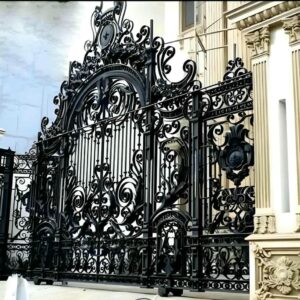 6 مدل درب فلزی CNC حیاط در خرم آباد
