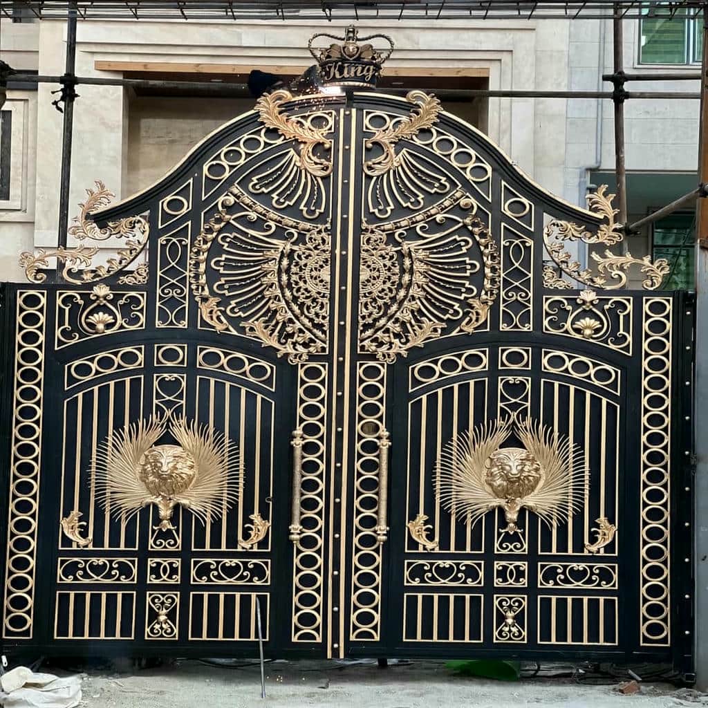 خرید درب حیاط طاق دار با لولای متناسب در خرم آباد خرید درب حیاط طاق دار با لولای متناسب در خرم آباد
