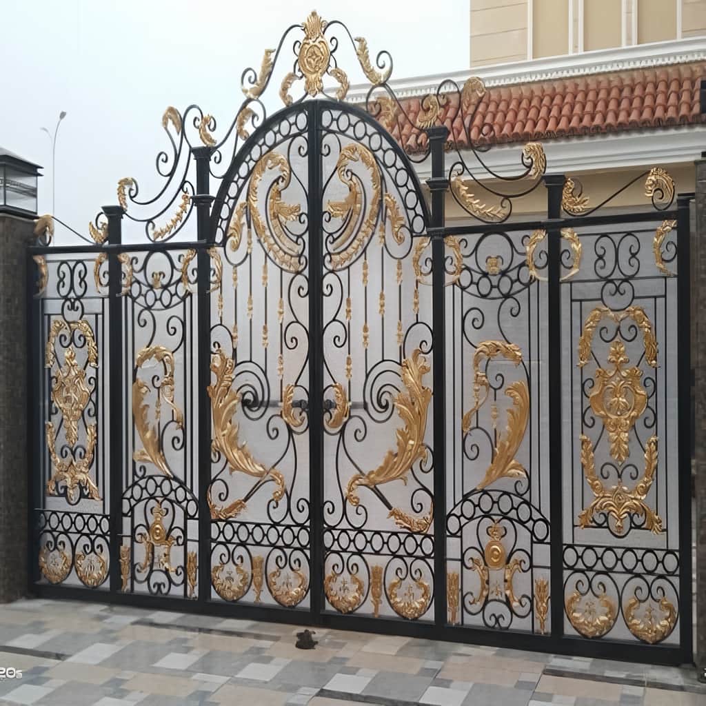 درب حیاط قاب فلزی ورقدار با حریم مناسب در خرم آباد درب حیاط قاب فلزی ورقدار با حریم مناسب در خرم آباد