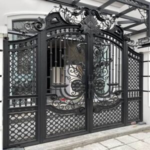 9 مدل درب حیاط کشویی ریل زمینی در خرم آباد