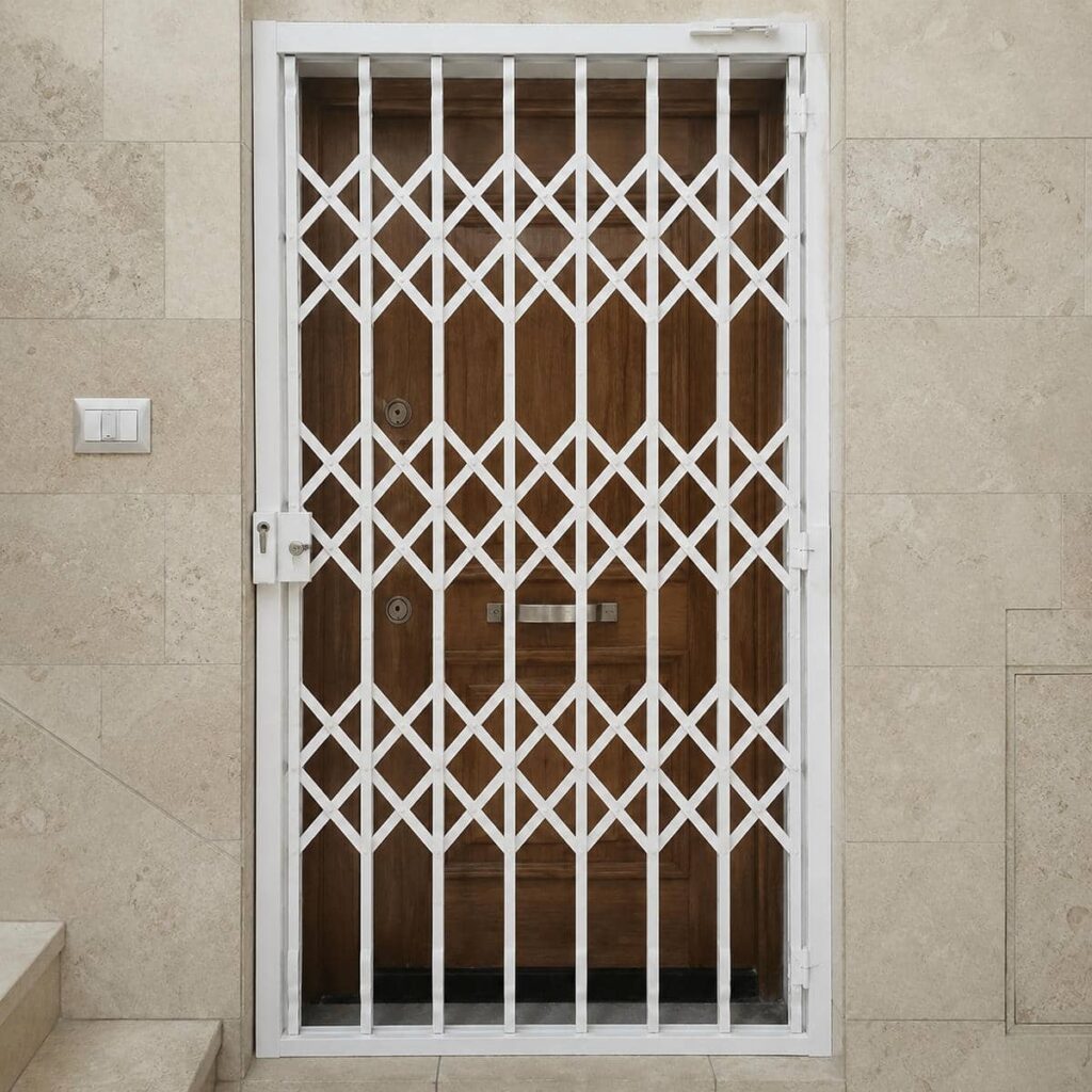 خرید حفاظ درب ضد سرقت فلزی برای آپارتمان در خرم آباد