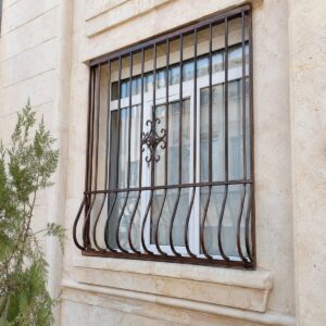 7 مدل نرده پنجره فلزی شاسی دار در خرم آباد